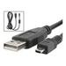 Nikon CoolPix S620 Digital Camera Compatible USB 2.0 Cable Cord 5 feet Blac...