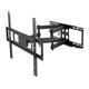 PROMOUNTS Articulating Full Motion Tilt Swivel TV Wall Mount for 37 to 92 inch Flat and Curved TVs Hold up to 88 lbs Max VESA 600x400mm