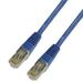 IEC M67476-02 RJ45 4 Shielded Pair Cat 7 with overall Braid (SSTP) and Molded Snag Free Strain Relief BLUE 2