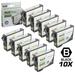 Epson Remanufactured T200XL120 pack of 10 High Yield Ink Cartridges: 10 Black T200XL120 for use in Epson Expression XP-200 XP300 XP-310 XP-400 XP-410 WorkForce WF-2520 WF-2530 and WF-2540