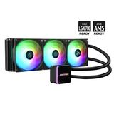 Enermax LIQMAX III 360 ARGB All-in-one CPU Liquid Cooler for AM4 & AM5 / LGA 1700/1200/1151 360mm Radiator Dual-Chamber Water Block ARGB Fan - AM5 & LGA1700 Ready