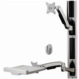24 in. Sit & Stand Combo Wall Mount