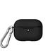 Airpods Pro Case Airpods 3 Case Allytech Premium PU Leather Cover Wireless Charging Box with Keychain Carabiner Full Protection Anti-scratch Shockproof Case Cover for Apple Airpods Pro Black