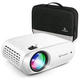 VANKYO Cinemango 100 Mini Video Projector Portable Projector for Outdoor Movies 220 Display & 1080P Supported 55 000 Hours LED Lamp Life Compatible with HDMI/TV Stick/USB