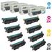 Remanufactured Replacements for Canon 332/332 II 8PK Toner Cartridges: 2 6264B012AA Black 2 6262B012AA Cyan 2 6261B012AA Magenta & 2 6260B012AA Yellow for Canon ImageClass LBP7780Cdn