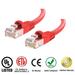 Huetronâ„¢ Cat 6 Ethernet Cable Cat6 Snagless Patch 75 Feet - Computer LAN Network Cord RED