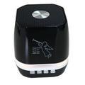 Lighting Wireless Speaker w/ FM Radio for Panasonic Eluga I7 Ray 550 I9 C I5 A4 P101 P100 P91 (Black)