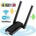 USB WiFi Adapter for PC EEEkit 1800Mbps Dual Band 2.4GHz/5GHz Fast High Gain 2dBi Antenna 802.11ac WiFi Dongle Wireless Network Adapter Supports Windows Mac Linux