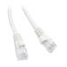 C&E 2 Pack Cat5e Ethernet Patch Cable Snagless/Molded Boot 50 White (CNE501895)