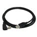 10ft Right Angle USB Cable for HPÂ® Photosmart 6520 e-All-in-One Printer - Black