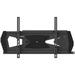 QualGear Heavy-Duty Full Motion TV Wall Mount For Most 37 -70 Flat Panel and Curved TVs Black