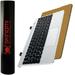 Skinomi Gold Carbon Fiber Skin & Screen Protector for Acer Aspire Switch 10