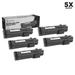 Compatible Toner Cartridge Replacement for Xerox Phaser 6510 & WorkCentre 6515 High Yie (Black 5-Pack)