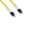 Kentek 2 Meter 2M Fiber optic cable LC to LC LC/LC single-mode duplex 9/125 2.0mm OD standard zipcore patch cord