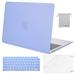 Mosiso MacBook Air 13 inch Case 2018 Release A1932 Hard Cover Shell for New Air 13 inch + Keyboard Cover