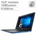 Dell i3593-5551BLU-PUS Inspiron 15 3000 Series Touchscreen Laptop - 10th Gen Intel Core i5-1035G1 - 1080p - Blue Notebook 15.6 12GB Memory 512GB SSD Computer PC