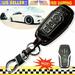 Dobrev 5B Genuine Leather Case Protector Entry Fob Cover Skin for Ford Fusion Explorer Mustang Edge Lincoln Nautilus MKC MKX MKZ Smart Key