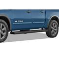 APS Wheel to Wheel Running Boards 6 inches Compatible with Nissan Titan 2004-2023 Crew Cab 5.6ft Bed (Excludes 2016 Models) & Titan XD 16-23 (Nerf Bars Side Steps Side Bars)