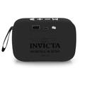 Invicta Portable Bluetooth Wireless Speaker with FM Radio Black - ( 34496
