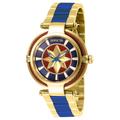 #1 LIMITED EDITION - Invicta Marvel Captain Marvel Unisex Watch - 40mm Gold Blue (28832-N1)