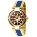 #1 LIMITED EDITION - Invicta Marvel Captain Marvel Unisex Watch - 40mm Gold Blue (28832-N1)