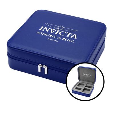 Invicta 2-Slot Zipper Travel Case Blue (34668)
