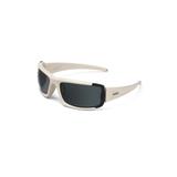 ESS CDI Max Sunglasses Desert Tan Frame Clear/Smoke Lenses 740-0457