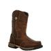 Georgia Boot Athens 360 11" Moc Toe Pull On - Mens 9.5 Brown Boot W