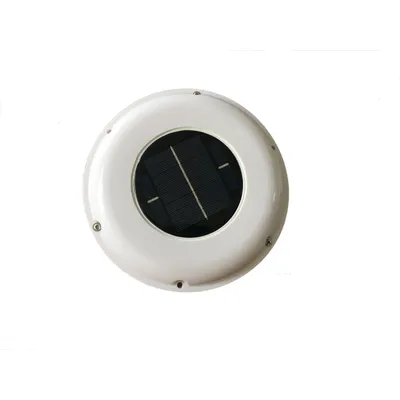 Ventilateur de Toit Solaire de 120mm de Diamètre pour Caravane Bateau Serre Maison