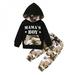 2PCS Boys Outfits Baby Boy Clothes For Kids Clothing Toddler Child Hooded Sweater+Camouflage Pants Casual Sports Suit Kid Suits