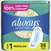 Always Ultra Thin Daytime Pads with Wings Size 1 Regular Unscented 36 Count