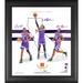 Sacramento Kings Facsimile Signatures 15" x 17" 2020-21 Franchise Foundations Collage with a Piece of Game-Used Basketball - Limited Edition 916