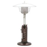 Hampton Bay 11 000 BTU Powder Coated Bronze Tabletop Patio Heater