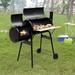 Outdoor BBQ Grill Barbecue Pit Patio Cooker Black