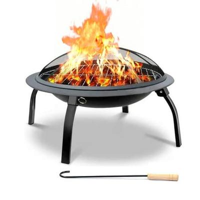 18x18 Multicolor Firepit Bonfire Fire smores Designs Firepit Bonfire Fire Smores Throw Pillow 