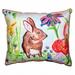 New Brown Rabbit Extra Large Zippered Pillow - 20 x 24 in.