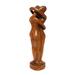 12 Wooden Handmade Abstract Sculpture Statue Handcrafted Everlasting Love Gift Art Decorative Home Decor Figurine Accent Decoration Hand Carved