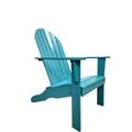 Mainstays Wood Outdoor Adirondack Chair Turquoise Blue Color