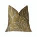 Gold Luxury Throw Pillow 16in x 16in