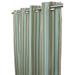 Sunbrella Foster Spring Cilantro Indoor/Outdoor Curtain Panel by Sweet Summer Living 50 x 84 with Stainless Steel Grommets