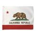 ThisWear Housewarming Gifts California Garden Flag California Home Decor CA Flag Horizontal House Flag Multi