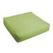 Outdoor Living and Style Set of 6 Apple Green Sunbrella Indoor and Outdoor Deep Seating Sofa