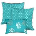 3-Pc Caymen Islands Pillow Set in Multicolor