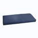 Dark Blue Indoor/Outdoor Bench Cushion Corded