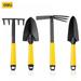 Tradecan Digging Tools Deli DL580804 Four-piece Garden Tool Set With Shovel Hoe Rake and Five-tooth Rake