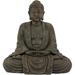 Oriental Furniture 2 1/2 Ft Tall Japanese Sitting Buddha Statue