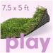 ALLGREEN Play 7.5 x 5 ft Artificial Grass for Pet Kids Playground and Parks Indoor/Outdoor Area Rug