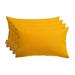 RSH DÃ©cor Indoor Outdoor Set of 2 Rectangle Lumbar Pillow Weather Resistant 20 x 12 Sunbrella Sunflower Yellow