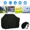 Grill Cover-57 inch BBQ Grill Cover Gas Grill Cover Waterproof UV Durable and Convenient Black Fits Most Grills L