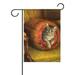 POPCreation Kitten Cat Vintage Style Garden Flag 28x40 inches Cute Animal Decorative House Flag for Party Home Outdoor Decor